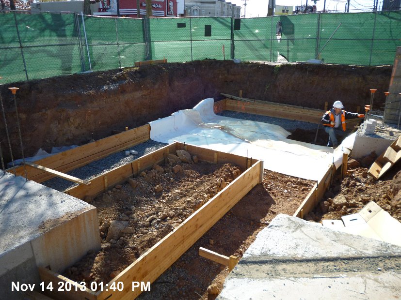 Formwork for Elevator 4 and Stair 2 Slab
